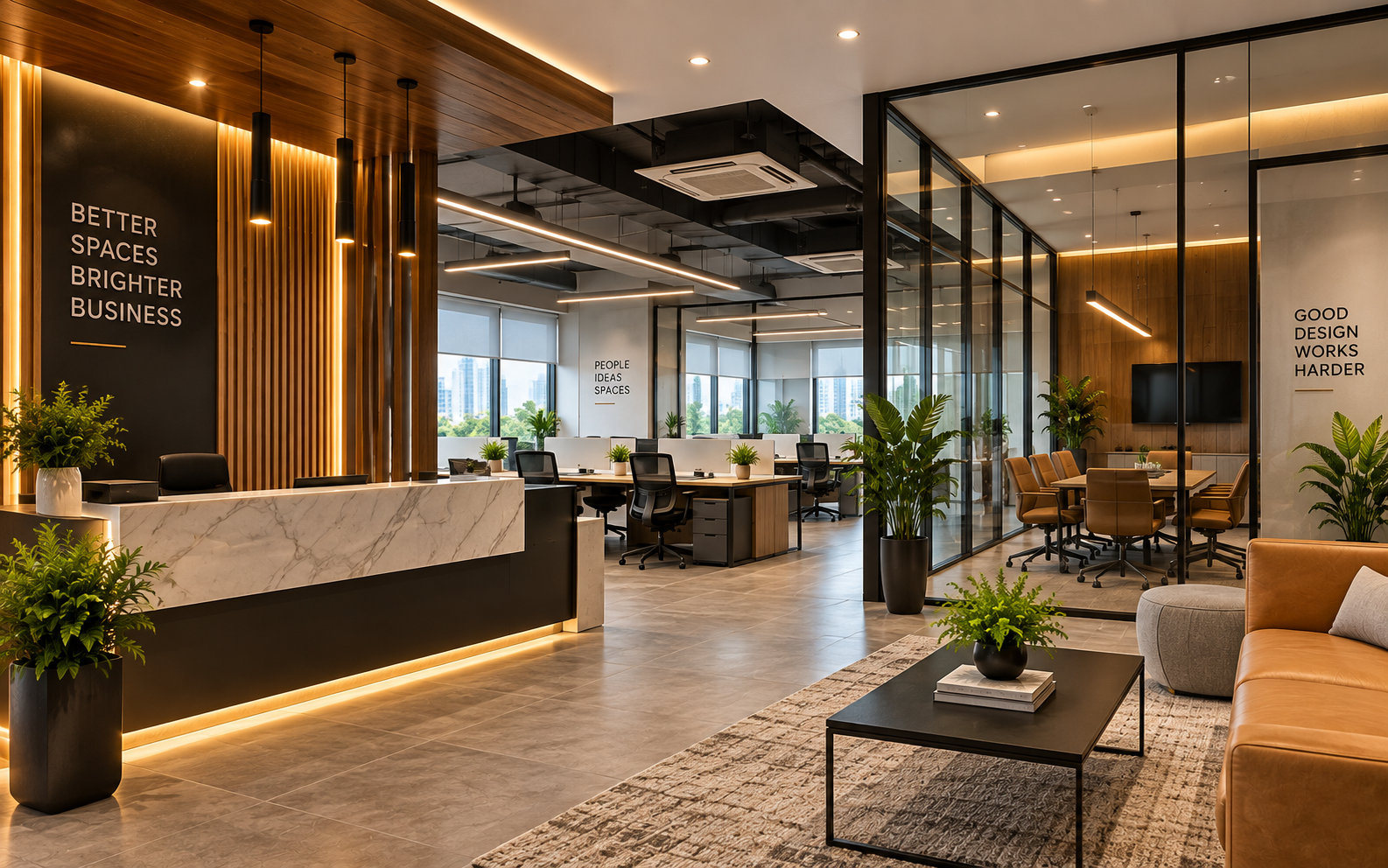 Commercial Interior Design in Haldwani